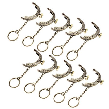 Kyslås Lås Bronze Bue Pung Ramme Metal Mønt Ramme Lås