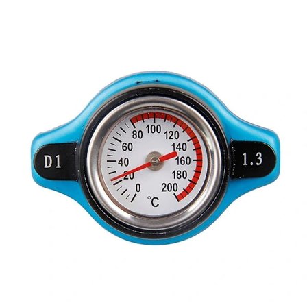 Bil Vanntanklokk Med Vanntemperaturmåler Termometer Radiator - 1.3 Bar Stor