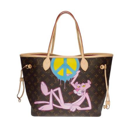 Louis Vuitton Vintage Pre-owned Canvas handTass , Bruin , Dames , Maat: ONE Size Vintage Tassen