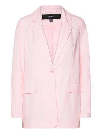Vmzelda L/S Blazer Pink Vero Moda