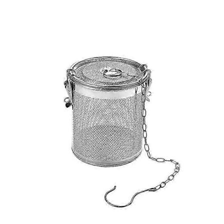 Krydderisigte Lavet af Rustfrit Stål Krydderisigte Krydderifilter Tefilter Løs Kande Stor Tesigte Rustfrit Stål til Tekande Te TIQ