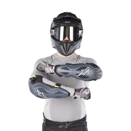 Kyynärsuojat Alpinestars Sequence Antrasiitti-Neon Keltainen XXL