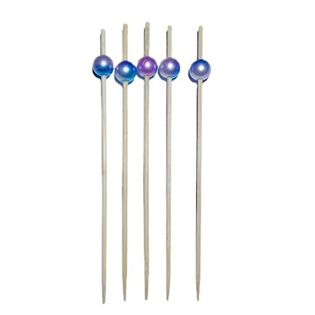 Gradvist perle-spyd til frugtspyd grillning mini-burgere pølse