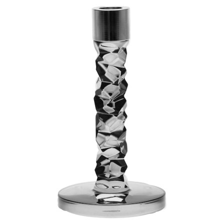 Orrefors Carat lysestake 18 cm, antrasitt' - 'Antracit