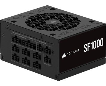 Corsair SF1000, 80 PLUS Platinum SFX PSU - SF1000 fullt modulärt 80 PLUS Platinum SFX-nätaggregat