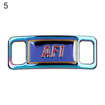 2 st AF1 Skosnöre Spänne Skosnöre Tillbehör 5