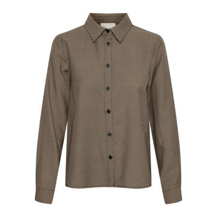 My Essential Wardrobe - Skjortor - Beige - Dam - Storlek: L, Dam, Storlek: L