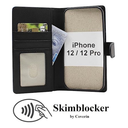 Skimblocker iPhone 12 Pro Plånboksfodral