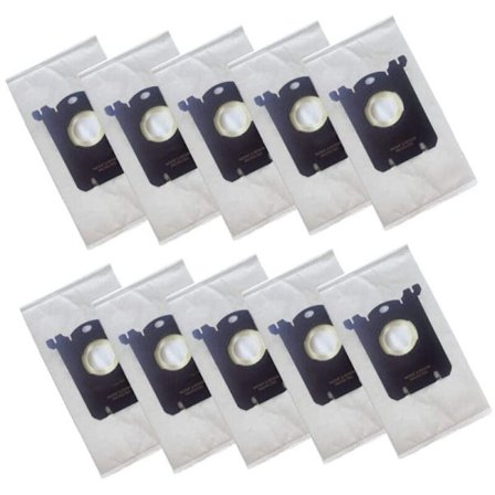 10 kpl:n pakkaus pölynimurin pölypusseja, jotka ovat yhteensopivia S Bag Classic EL200F EL8500 -pölynimurin lisävarusteiden kanssa