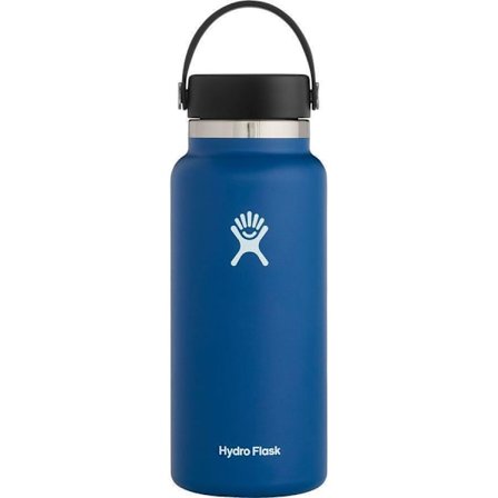 Hydro Flask Wide Mouth med Flex Sip-lock - Isolerad vattenflaska resemugg kaffemugg termos 94 cl