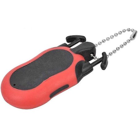 Golf Slag Tæller Golf Score Tæller Golf Håndflade Tæller Håndholdt Klikker Til Golf Træning 2 stk, Rød)