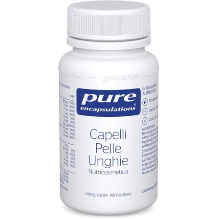 Pure Encapsulations Capelli Pelle Unghie 30 Capsule