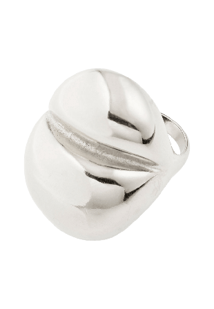 Pilgrim MADDIX ring silver-plated Smycken & klockor Dam Silver ONESIZE