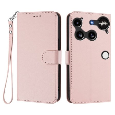 Nothing Phone (3) Wallet Cover Stand - Pink