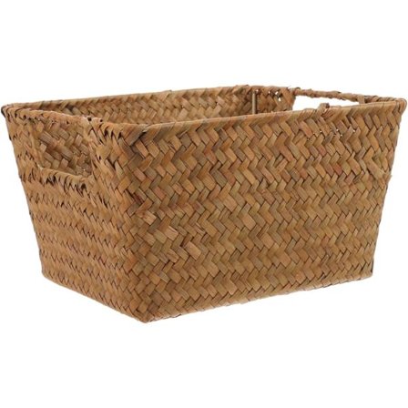 att väva soptunna behållare efterbehandlingskorg diverse korg hushållsvävda korgar snacks Leksakshylla flätad förvaringskorg brödkorg