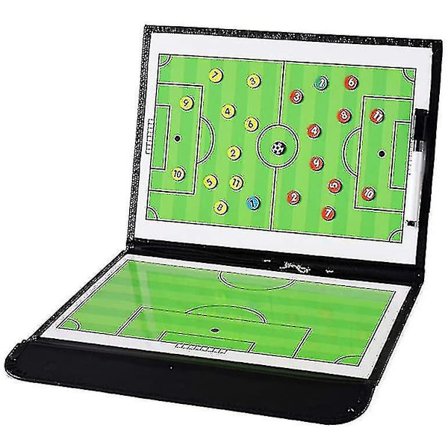 Fotball Trener Tavle Magnetisk Taktisk Klemmbrett Fotball Trener Strategi Tavle med Tørr Slett Strategi Tavle Kit