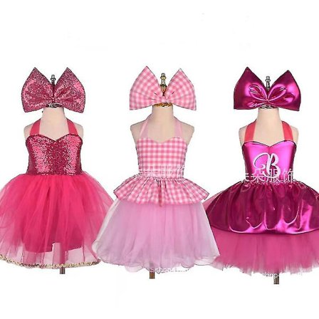 Barbie Girl's Dress Fantasy Adventure Roll Dressing Tutu Dress