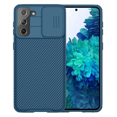 Samsung Galaxy S21 Plus - Nillkin Camshield Pro Skal - Blå Blue Blå