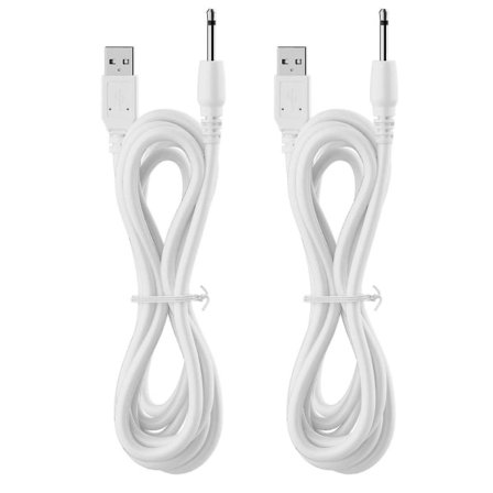 USB-hurtig DC-ladekabel for stavmiksere, oppgradert slitesterk originalerstatning 2,5 mm