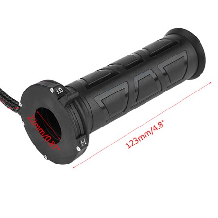1 Par 22mm (7/8") Motorcykel Elektriske Varmegreb Styrstang