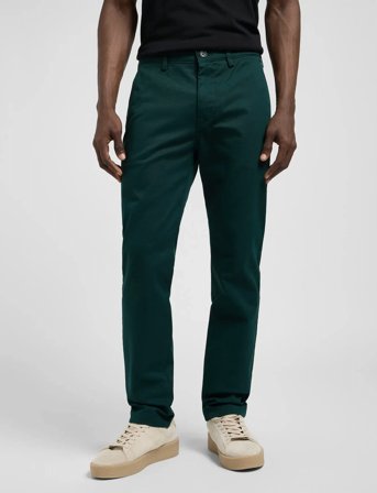 Lee Jeans Regular Chino - Green - 32 x 32