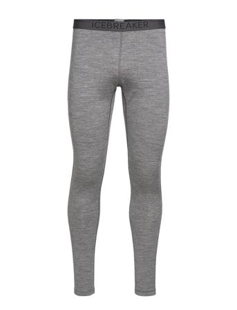 Men 200 Oasis Leggings Base Layer Bottoms Harmaa Icebreaker