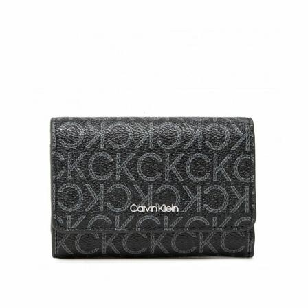 Calvin Klein Wallets Cardholders Sort, Dame Punge og Kortholder, Størrelse: ONE Size