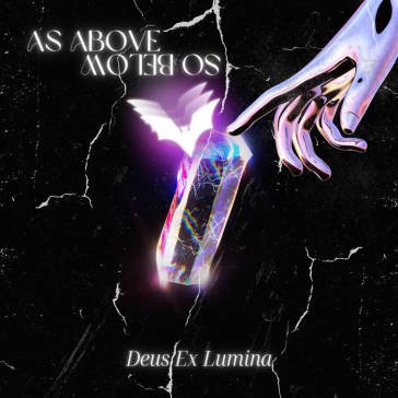 As above so below - solid purple DEUS EX LUMINA