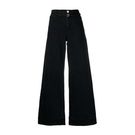 Frame, Wide Jeans Blauw, Dames, Maat:W27