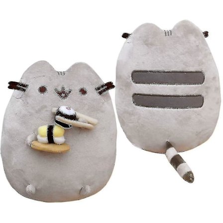 Pusheen Snackables Sushi Chopsticks Plysch Stoppade Djur Katt, 7"