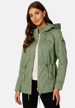 ONLY Lorca Canvas Parka Hedge Green Klær