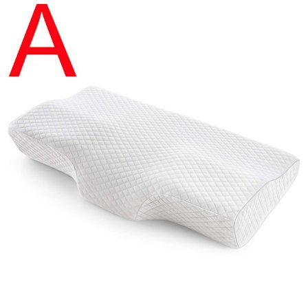 Slow Rebound Memory Foams Kudde Ventilerad Neck Cervical Care Sovkudde