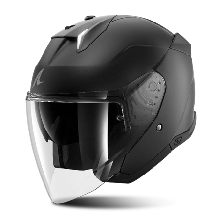 Jethelm Shark Skwal i3 Jet Matt Schwarz M