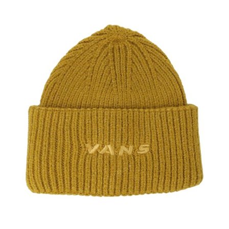 Vans - Svart cuff Beanie - Densmore Wide Beanie Heritage Mustard Cuff @ Hatstore