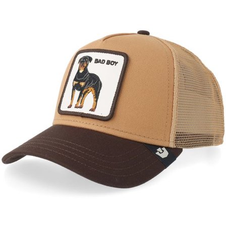 Goorin - Beige trucker Keps - Bad Boy Heat/Ground A-Frame Trucker @ Hatstore