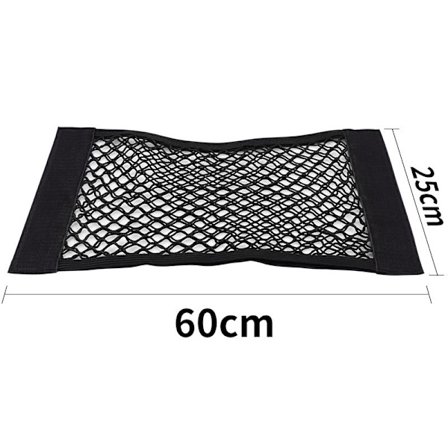 Bil Back Bakre Trunk Organizer Net Elastic Magic Sticker
