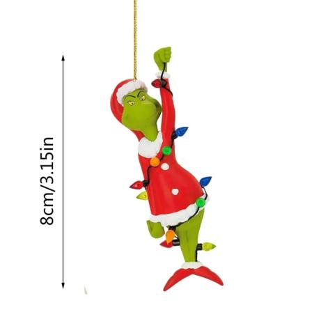 Disney Grinch Platt Julpynt Tecknad film Modell Hänge Bil Ornament