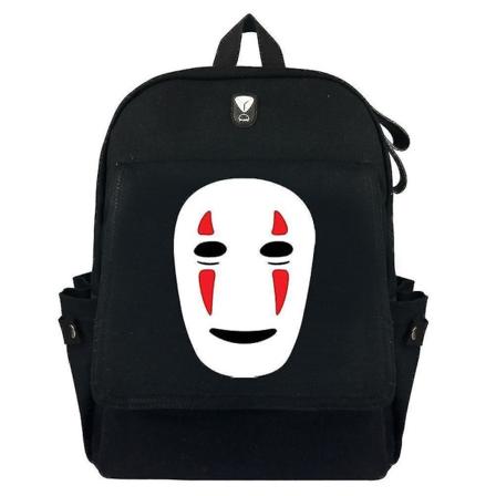 Hayao Miyazaki Totoro Ryggsäck Skolväska No Face Casual Ryggsäckar Unisex