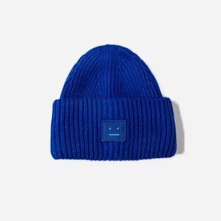 [LLC] Ny enkel lue damehatt vinter kald og varm ullhatt Goros AC hatt for kvinner