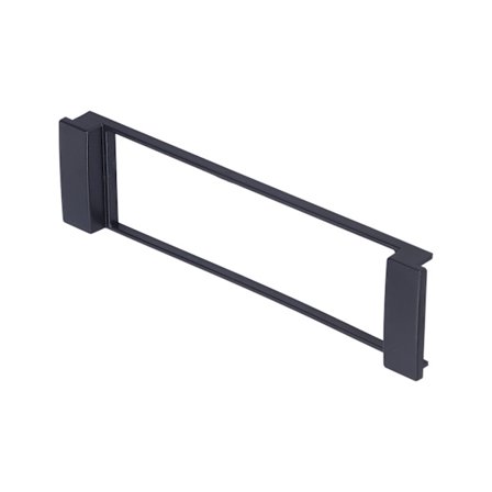 1 Din Radio Fascia Bil CD-platta Monteringssats Audio Surround Panel för Audi A3 8L 2001 till 2003