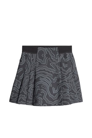 J.Lindeberg - Golf - Alesia Print Skirt - Grey - Kvinne - L