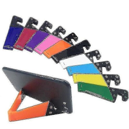 2x Bærbar Universal Foldbar Mobiltelefon Stand Holder Til Smartphone Tablet