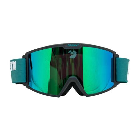 Off White SunBril , Groen , Heren , Maat: ONE Size Zonnebrillen