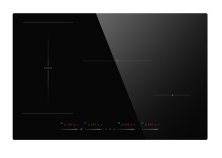 Avant INHB4AOH 80cm - Induktionshäll med flexibel kokzon & boostfunktion