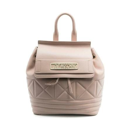 Love Moschino, Backpacks Beige, Dames, Maat:ONE Size
