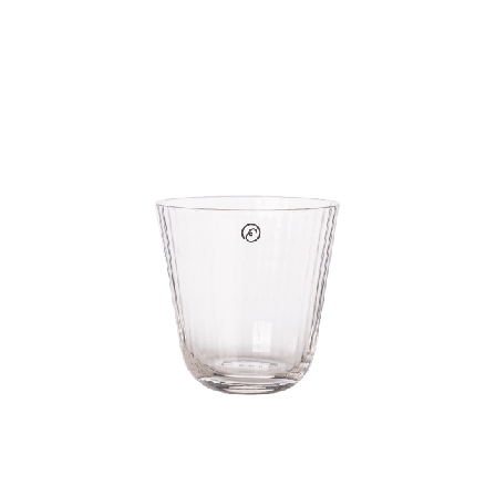 ERNST Dricksglas räfflat Kök & matlagning Transparant d8,4 h8,5