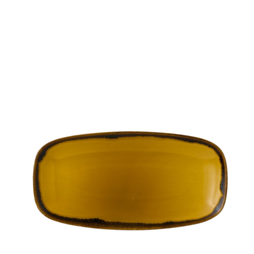 Tallrik Oval Harvest Musxtard