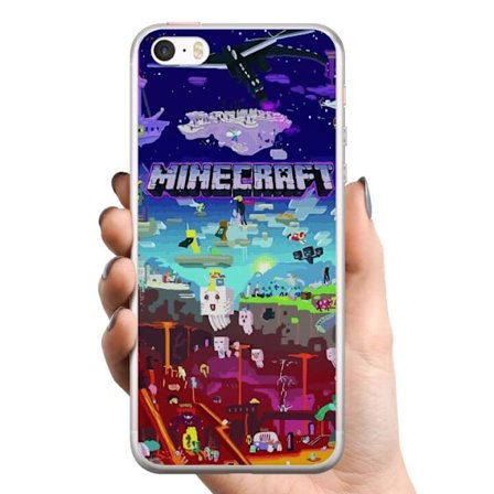 Yhteensopiva Puhelinkuori Apple Apple iPhone SE (2016) Minecraft
