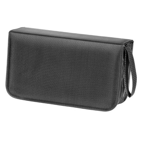 HAMA CD-kotelo nailonmusta 120 CD:lle