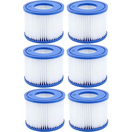 Lay-Z-Spa-suodatin (VI), yhteensopiva kaikkien Lay-Z-Spa-poreallasmallien kanssa, 6 kpl